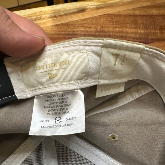 ALD Aime Leon Dore New York Yankees Moleskine Fitted Hat 7 1/2 - Picture 4 of 5